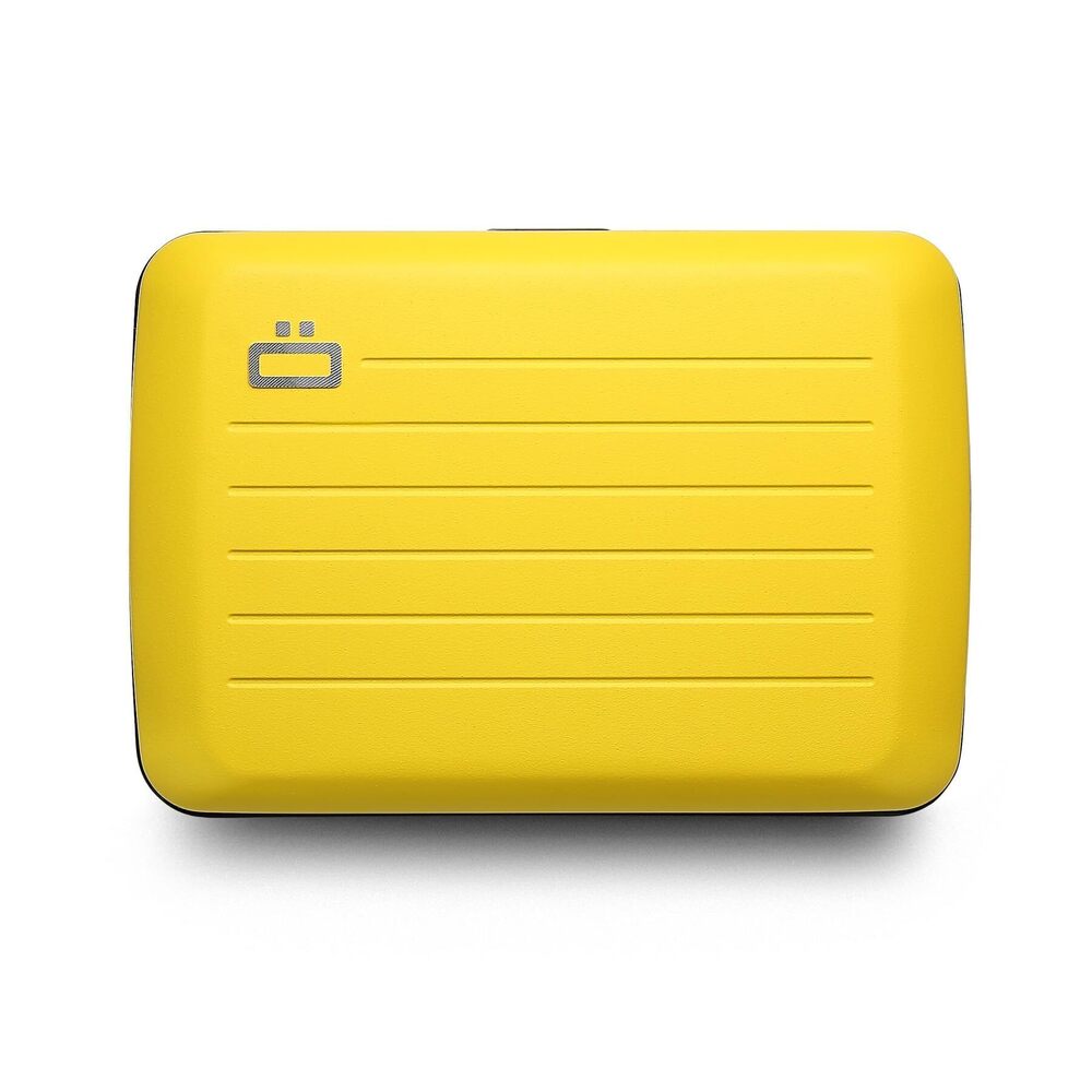 8642 Aluminum card holder with metal lock, RFID protection against fraud